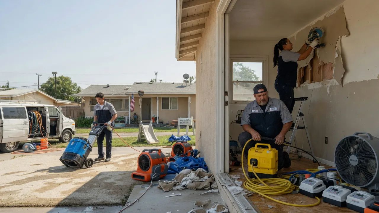 Water Damage Restoration in Branch, LA near me